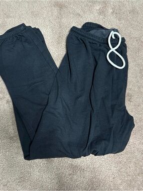 Aerie Black Drawstring Sweatpants